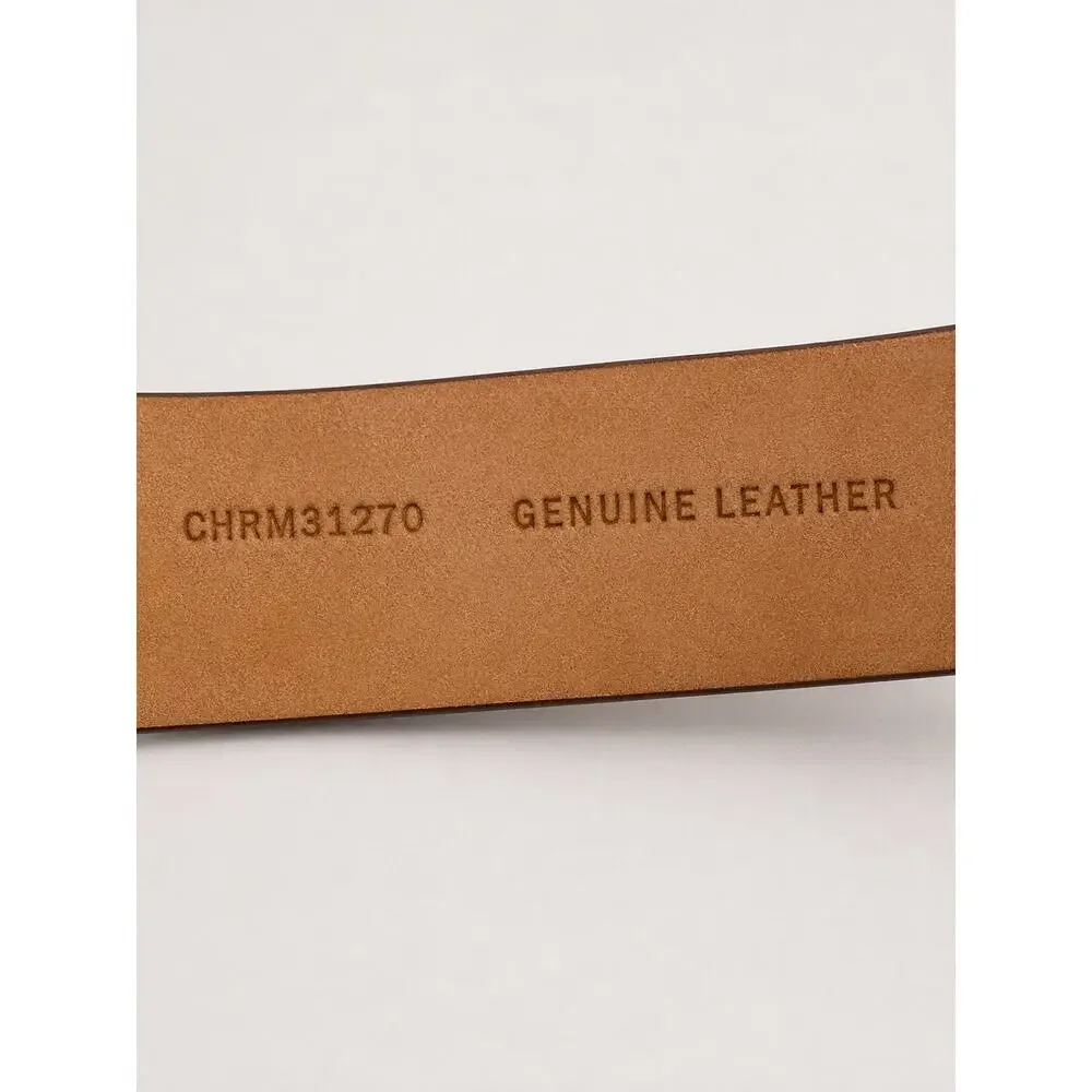 Cole Haan Genuine Leather Belt – Brown | Men’s Size 34/85 | Classic Dress/Casual